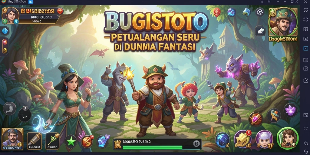 Gameplay seru dalam dunia petualangan yang menakjubkan.
