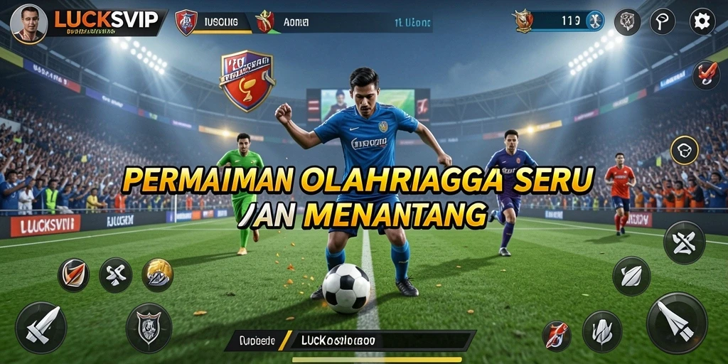 Tampilan gameplay seru dan menarik dari LUCKSVIP.