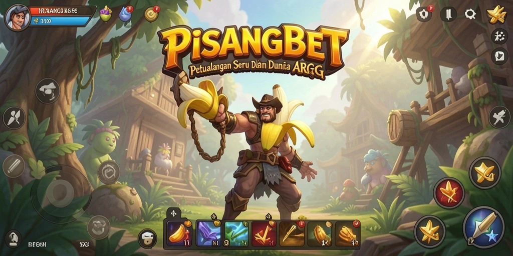 Tampilan aksi seru dalam permainan PISANGBET ARPG.