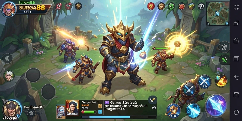 Tampilan menarik dari gameplay SURGA88 yang menegangkan.