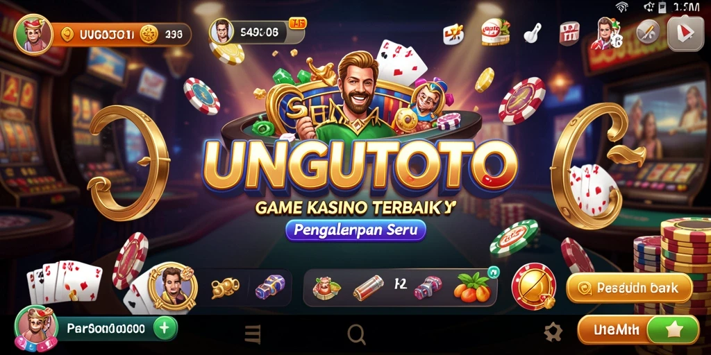 Tampilan gameplay UNGUTOTO yang penuh aksi dan keseruan.