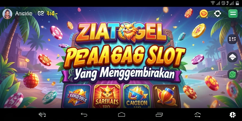 Tampilan gameplay menawan dari ZIATOGEL yang penuh warna.